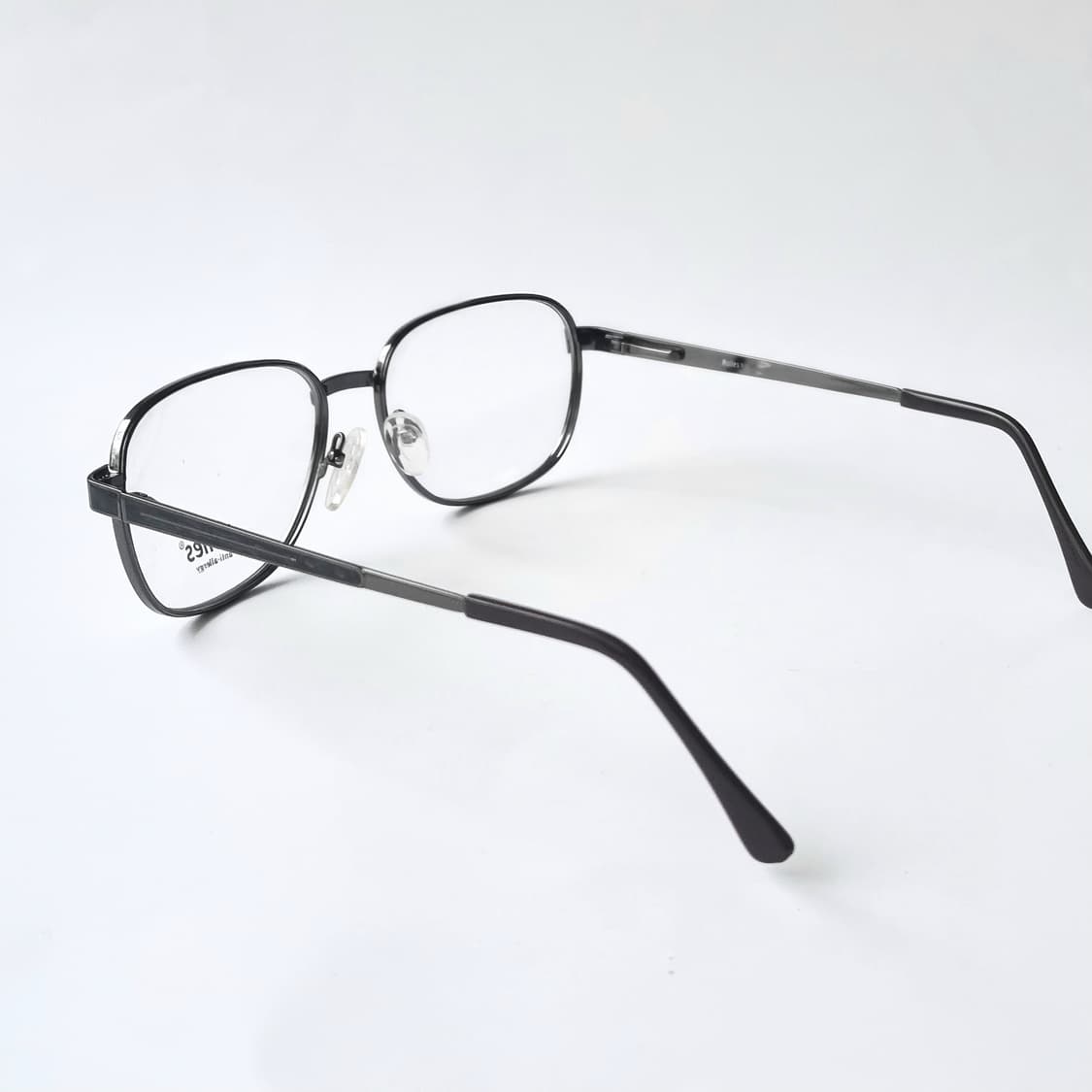 데드스탁 XXXL 유럽 빈티지  메탈 사각 빅사이즈  안경테  117 상품이미지7