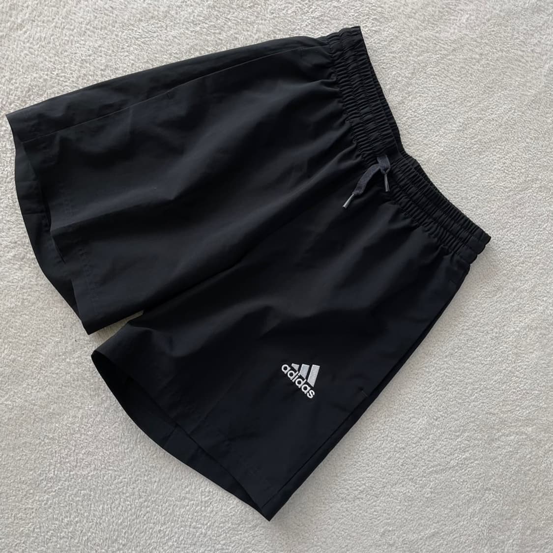 M 아디다스 블랙 쇼츠 반바지 상품이미지3
