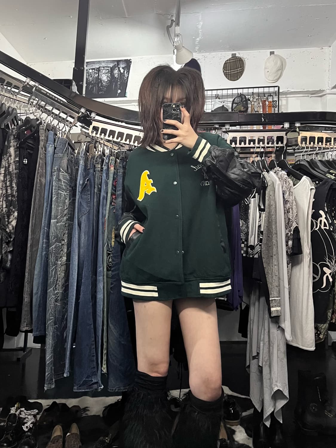 Nico and 바시티 자켓 상품이미지1