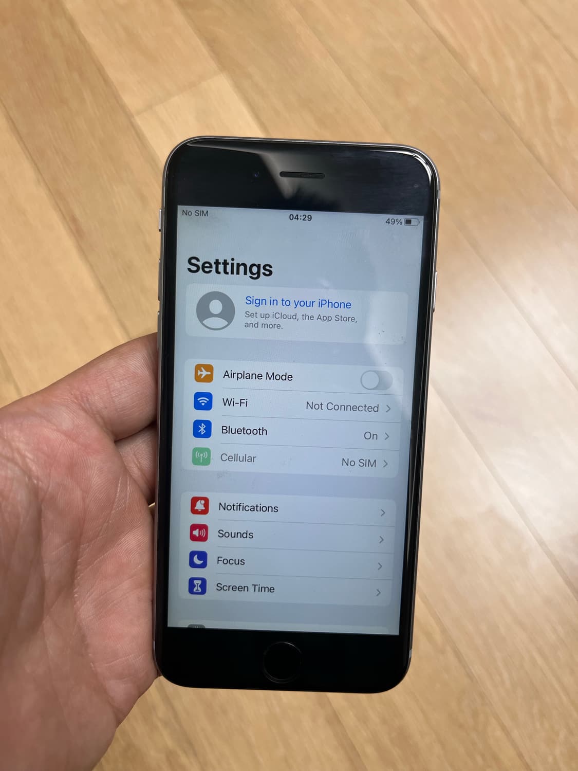 아이폰6S스페이스그레이16GB S급 상품이미지2