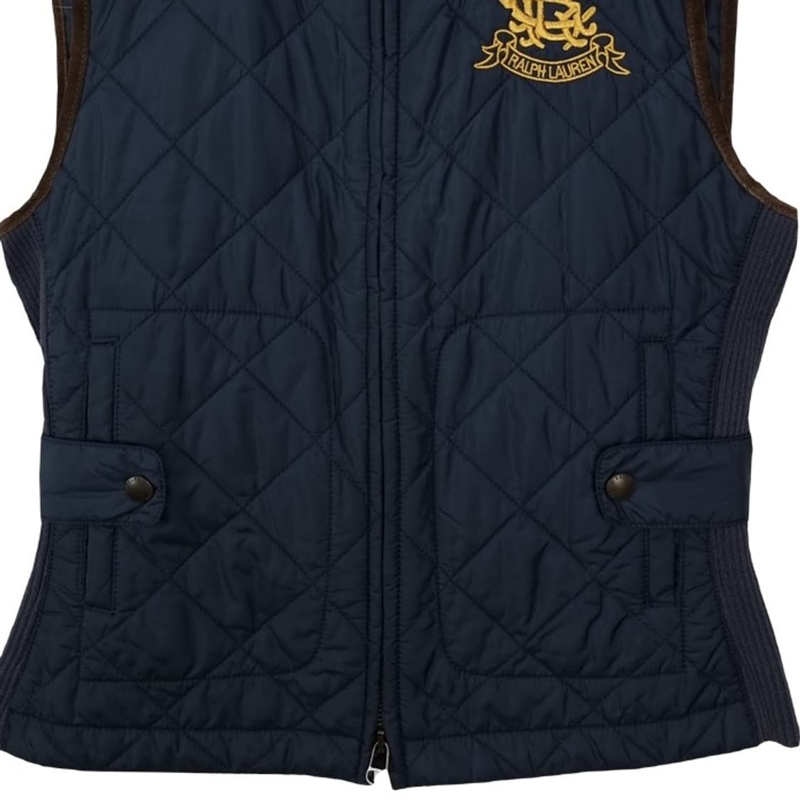 폴로 랄프로렌 로고 자수 퀄팅 누빔 조끼 네이비 M16409 상품이미지5