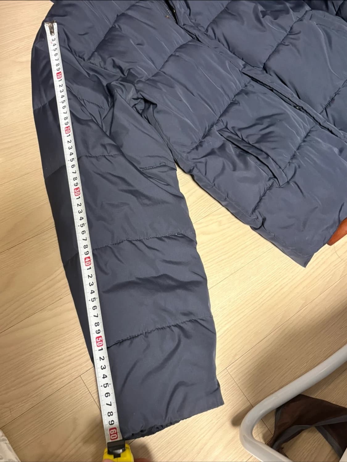 폴로 네이비 후드 패딩 상품이미지3