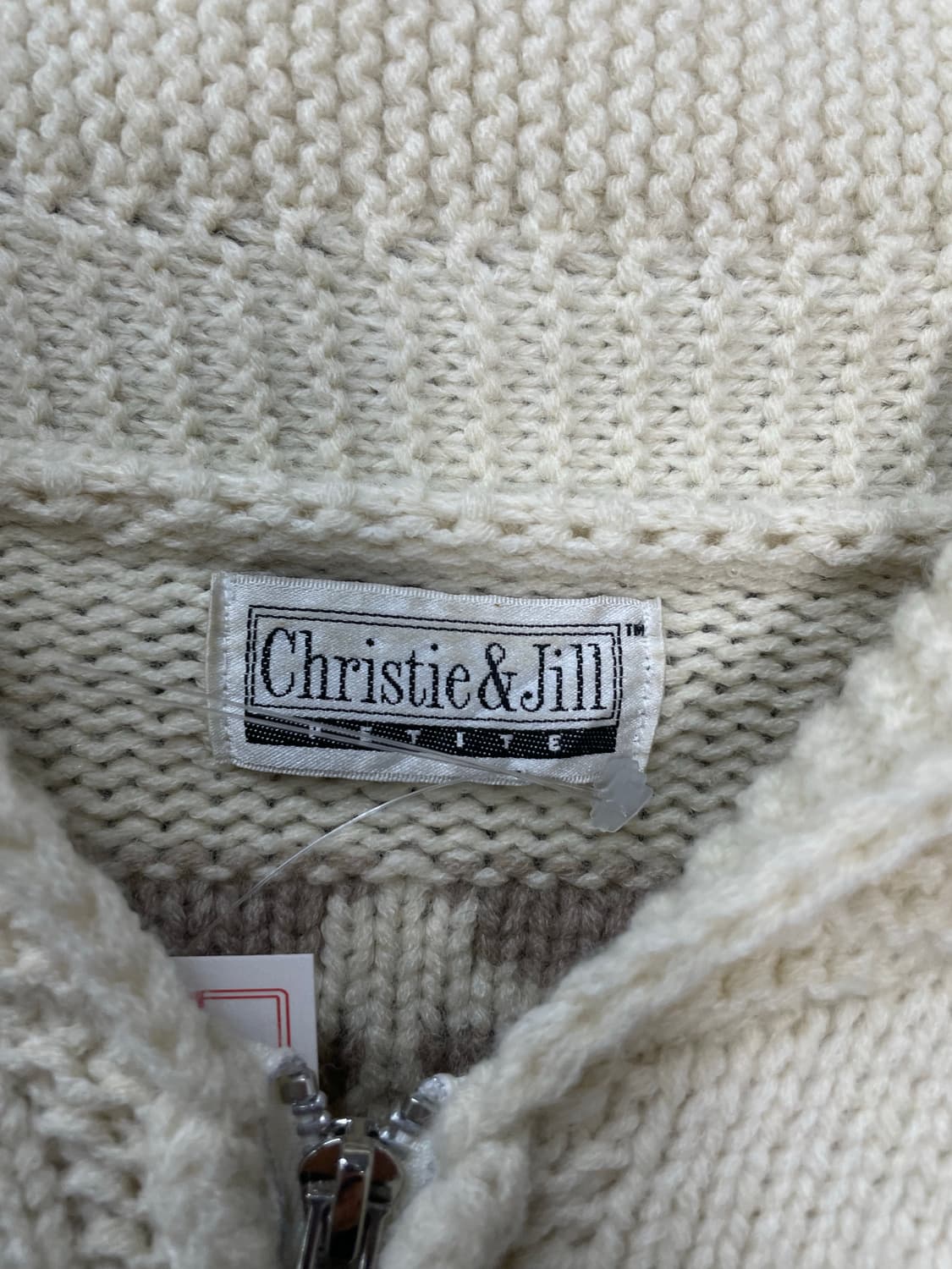 JPN빈티지 90s 스키 코위찬 니트집업 자켓 H1176 상품이미지7