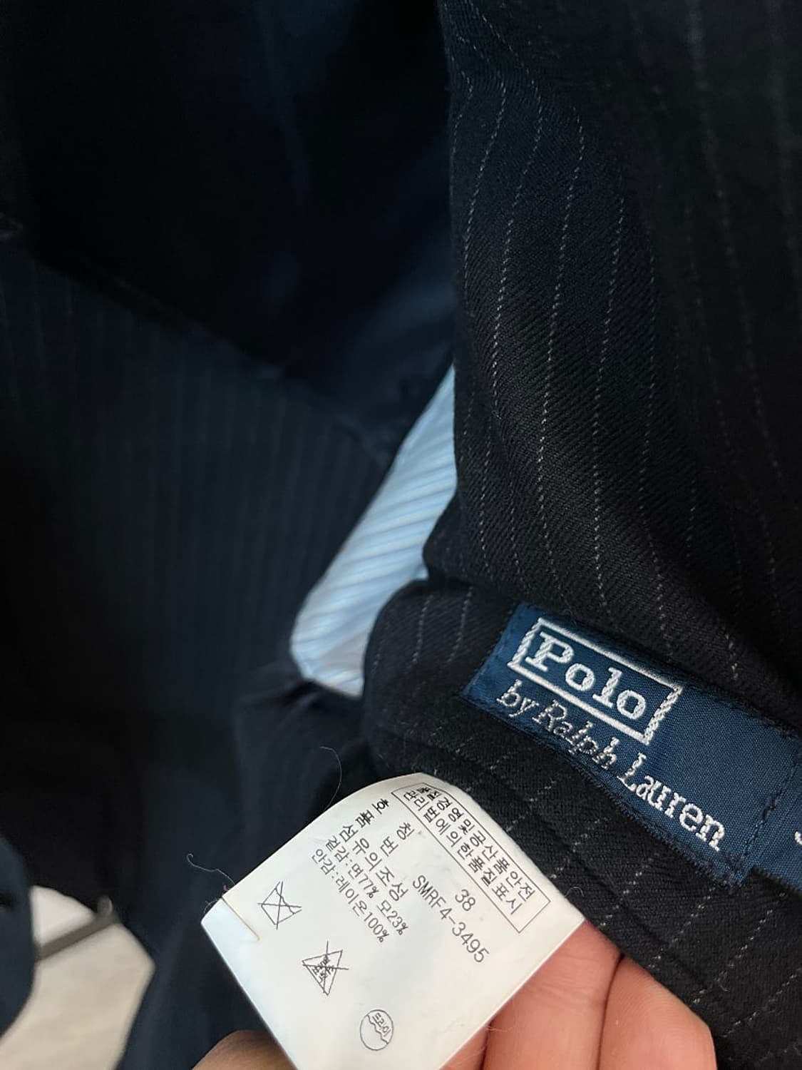 95-100) 폴로 스트라이프 코튼자켓  상품이미지10