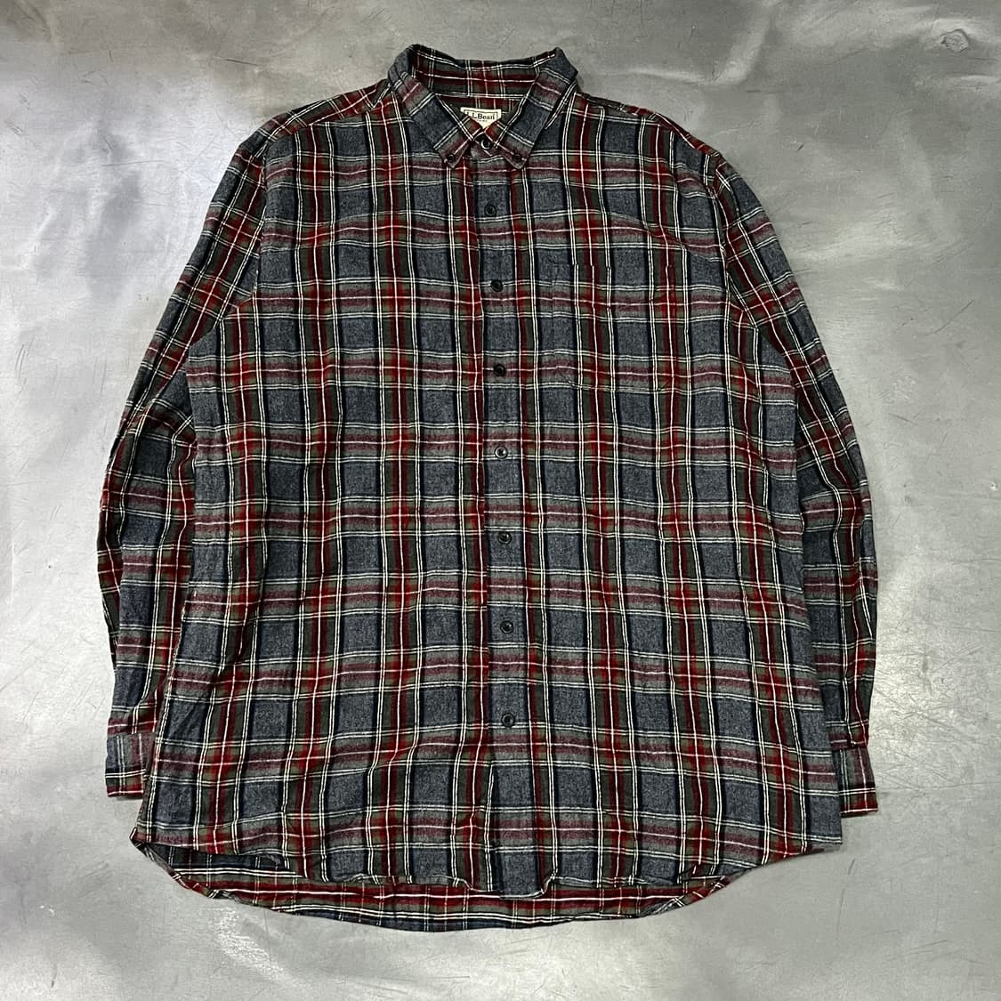  엘엘빈 체크 플란넬 셔츠 y14510 상품이미지1