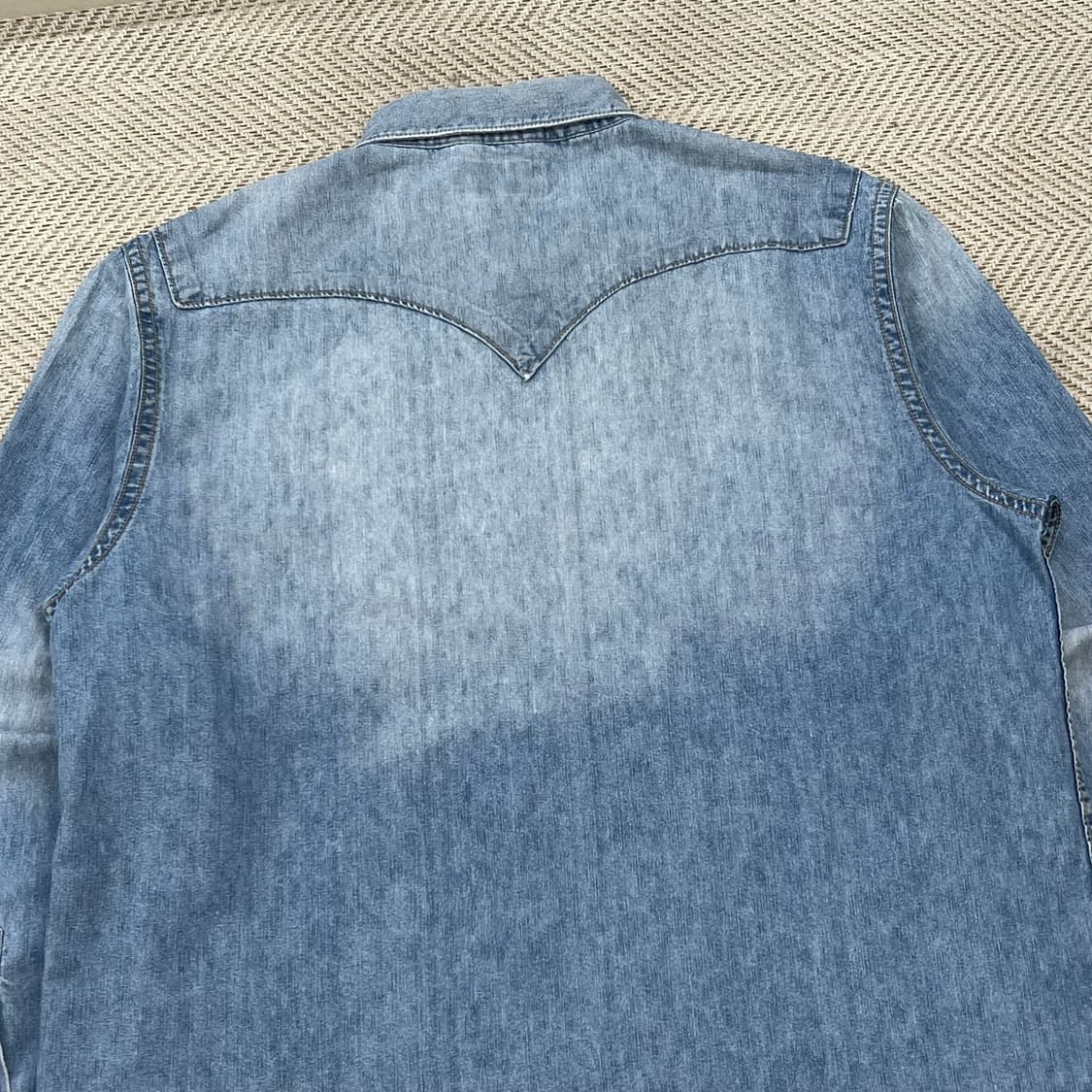 노티카 워크 데님 셔츠 r3352 상품이미지4