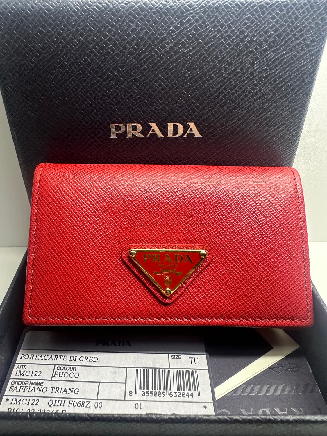 프라다 정품 카드지갑 새상품 상품이미지1