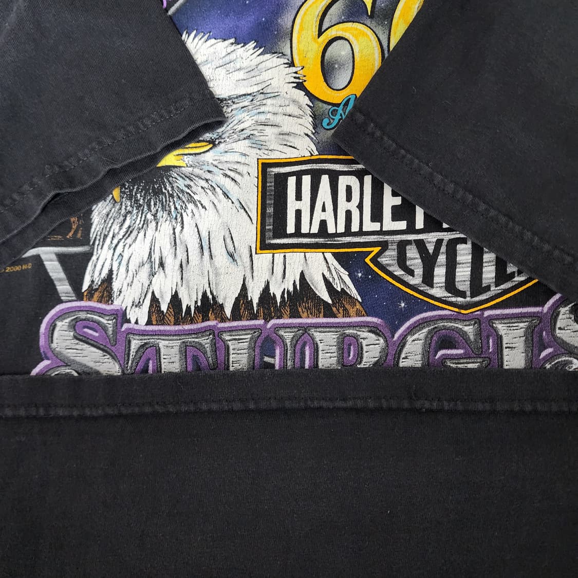 [XL] 00s 빈티지 할리데이비슨 sturgis 60th 티셔츠 1 상품이미지5