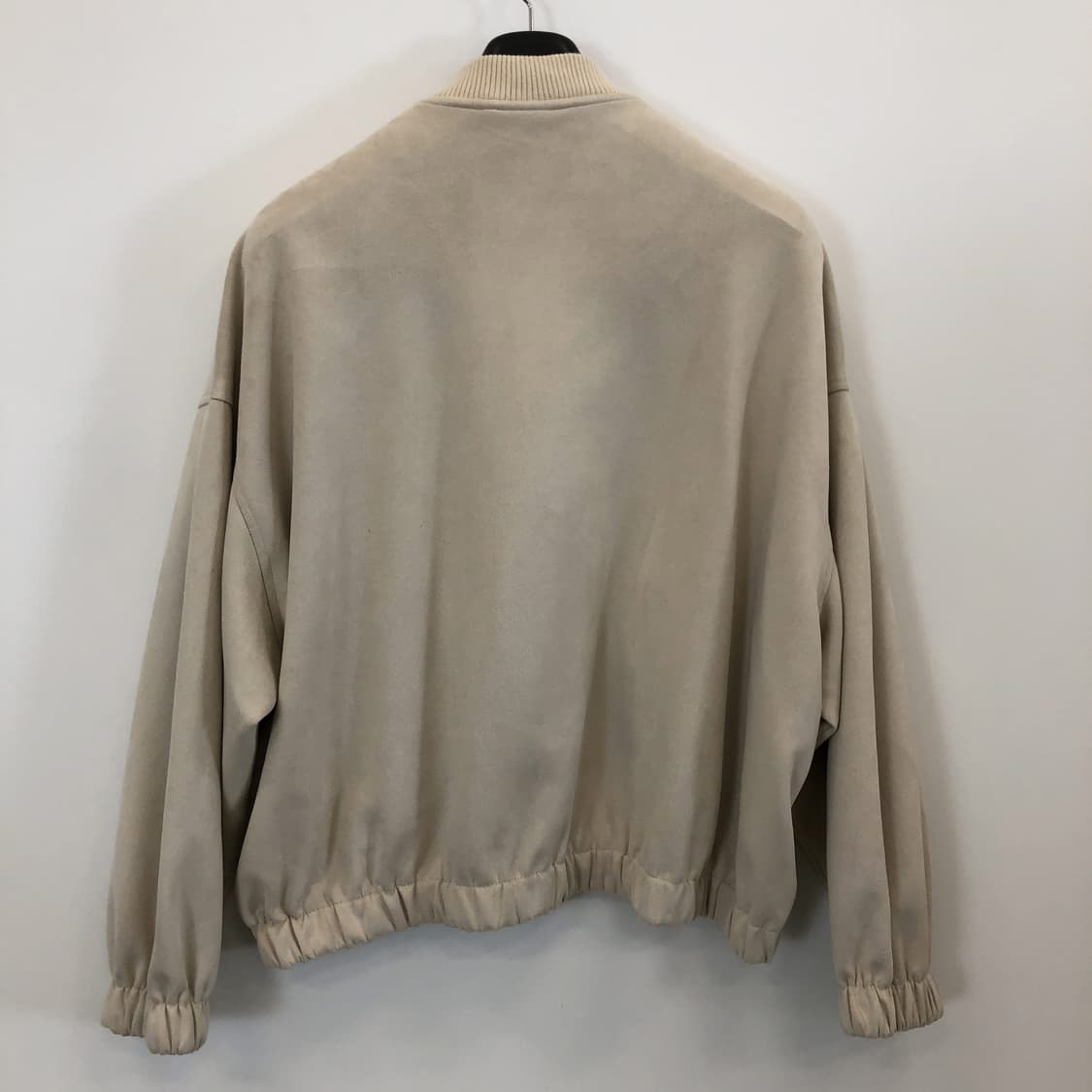 자라 에코스웨이드 블루종자켓 오버 S  상품이미지4