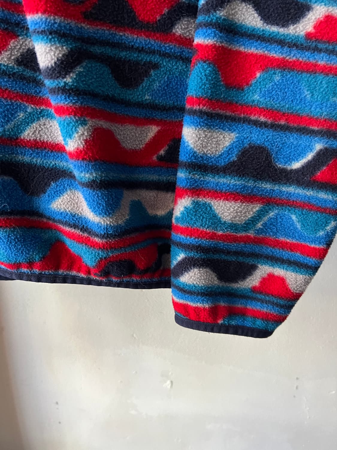 [S]파타고니아 신칠라 멀티컬러 에스닉 패턴 아노락 플리스 상품이미지4