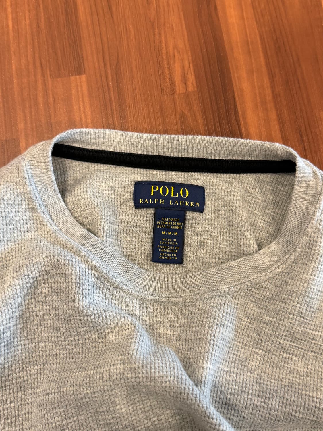 Polo ralph lauren 폴로 랄프로렌 써멀 와플 롱슬리브 상품이미지6