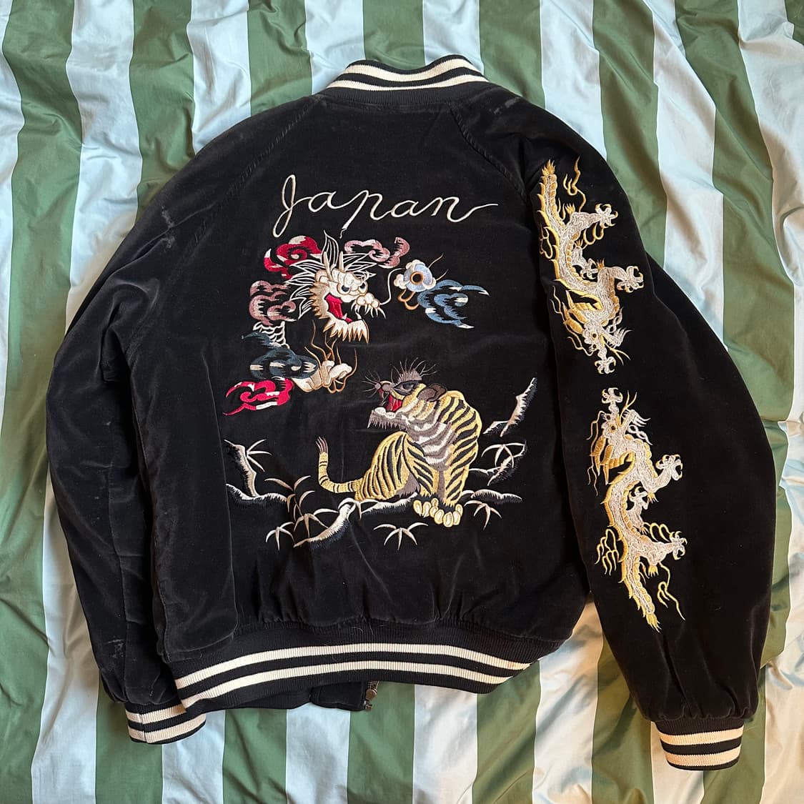 빈티지 벨벳 스카잔 상품이미지2