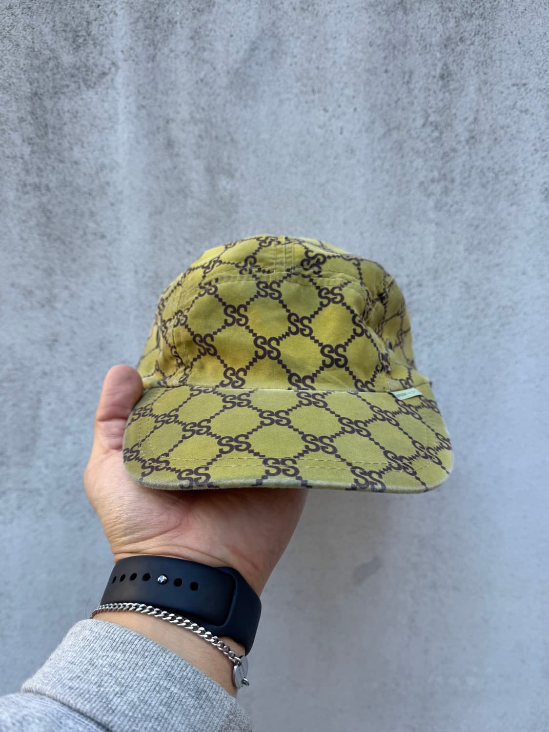 90s 스투시 LV Parody 캠프캡 상품이미지1