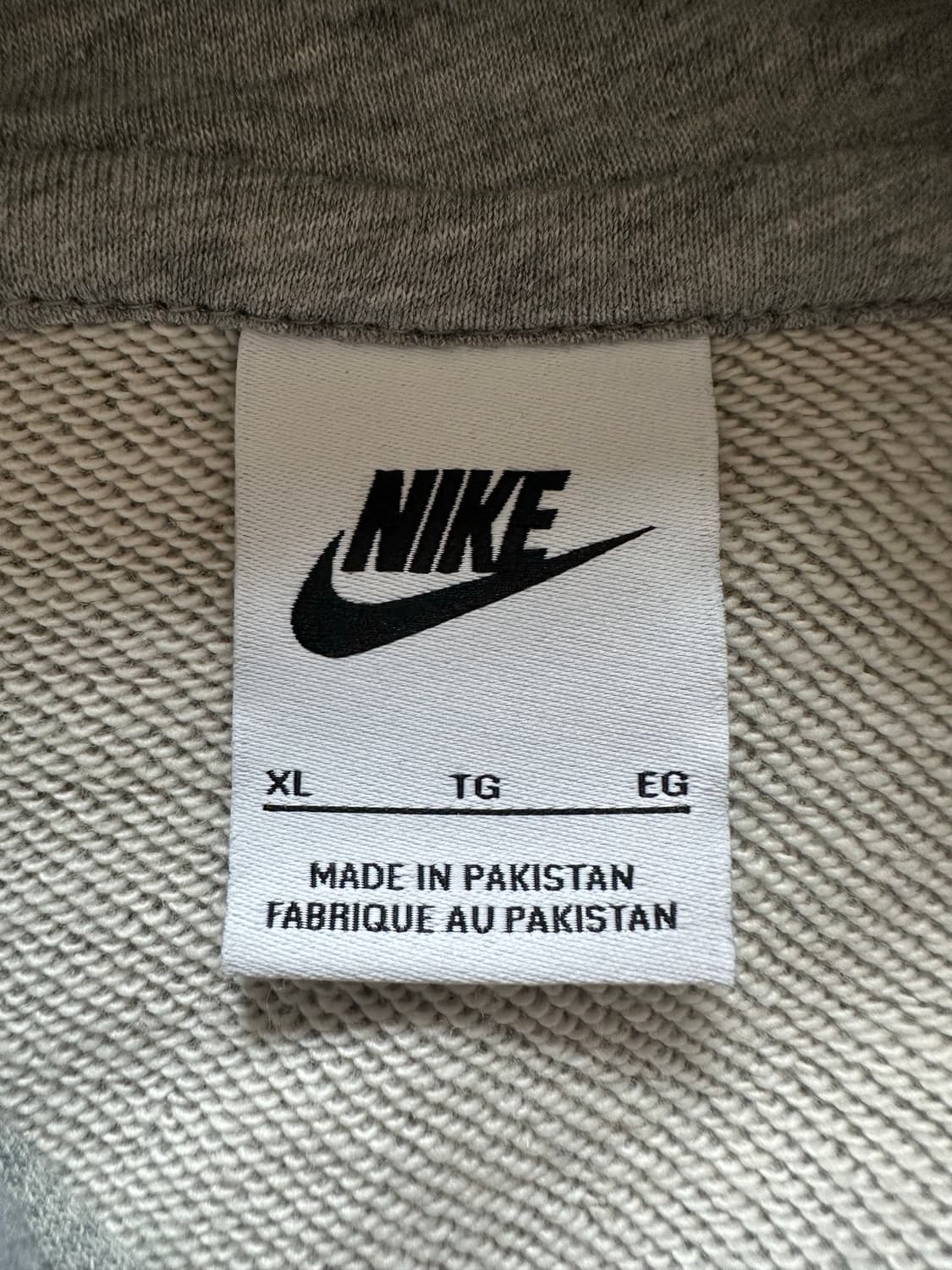 나이키 NIKE 신형 NSW 클럽 스우시 후드티 그레이 상품이미지4