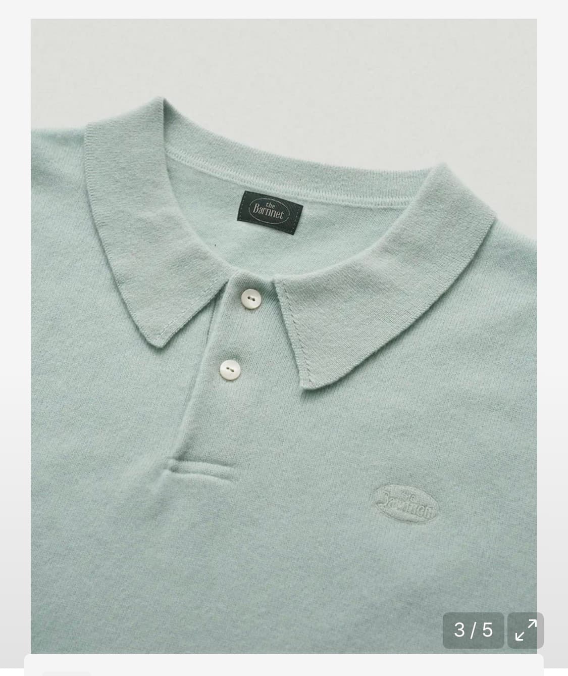 더바넷 Cashmere Wimblyn Knit Polo Shirt 상품이미지1