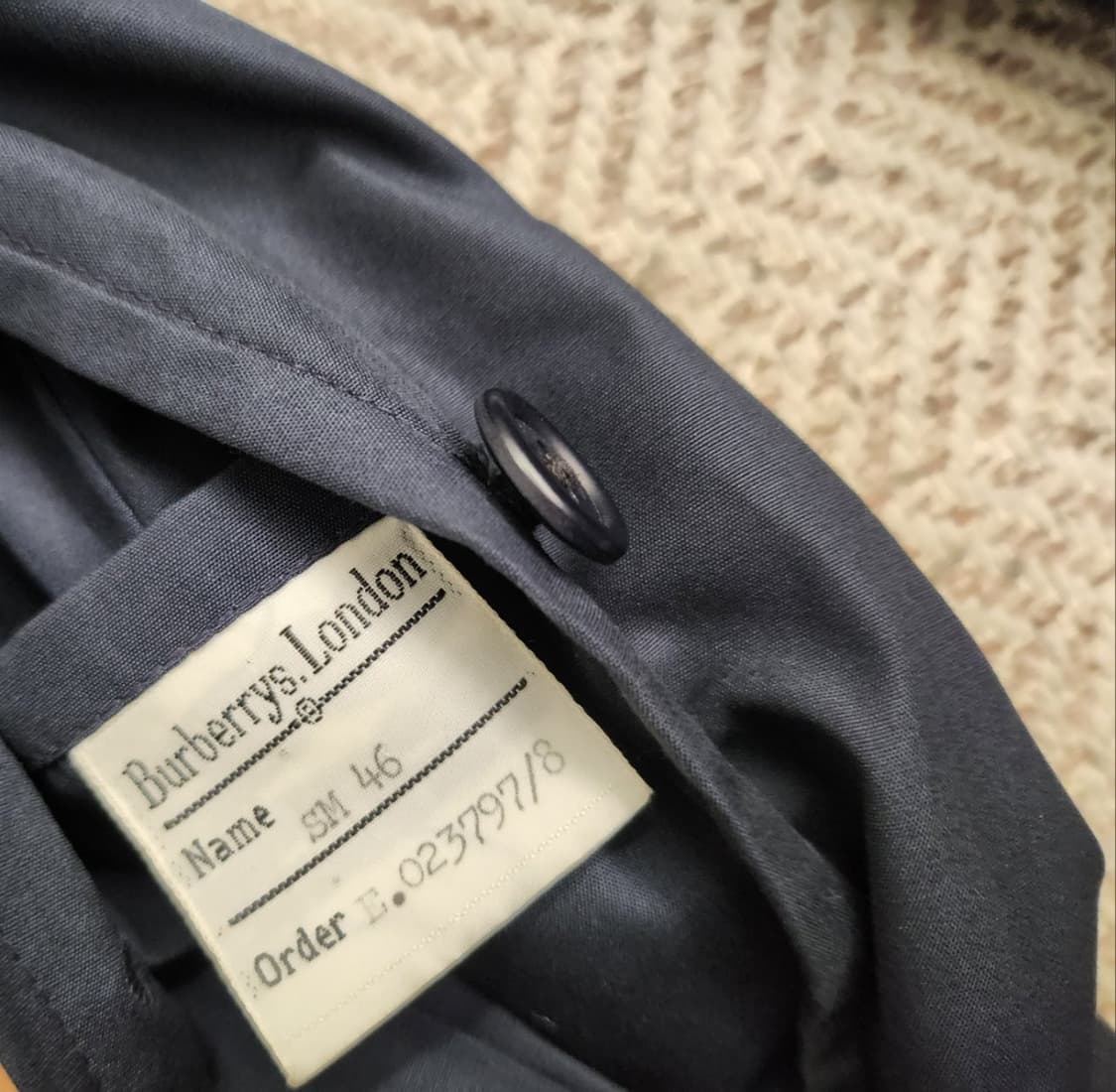 버버리 싱글 코트 상품이미지5