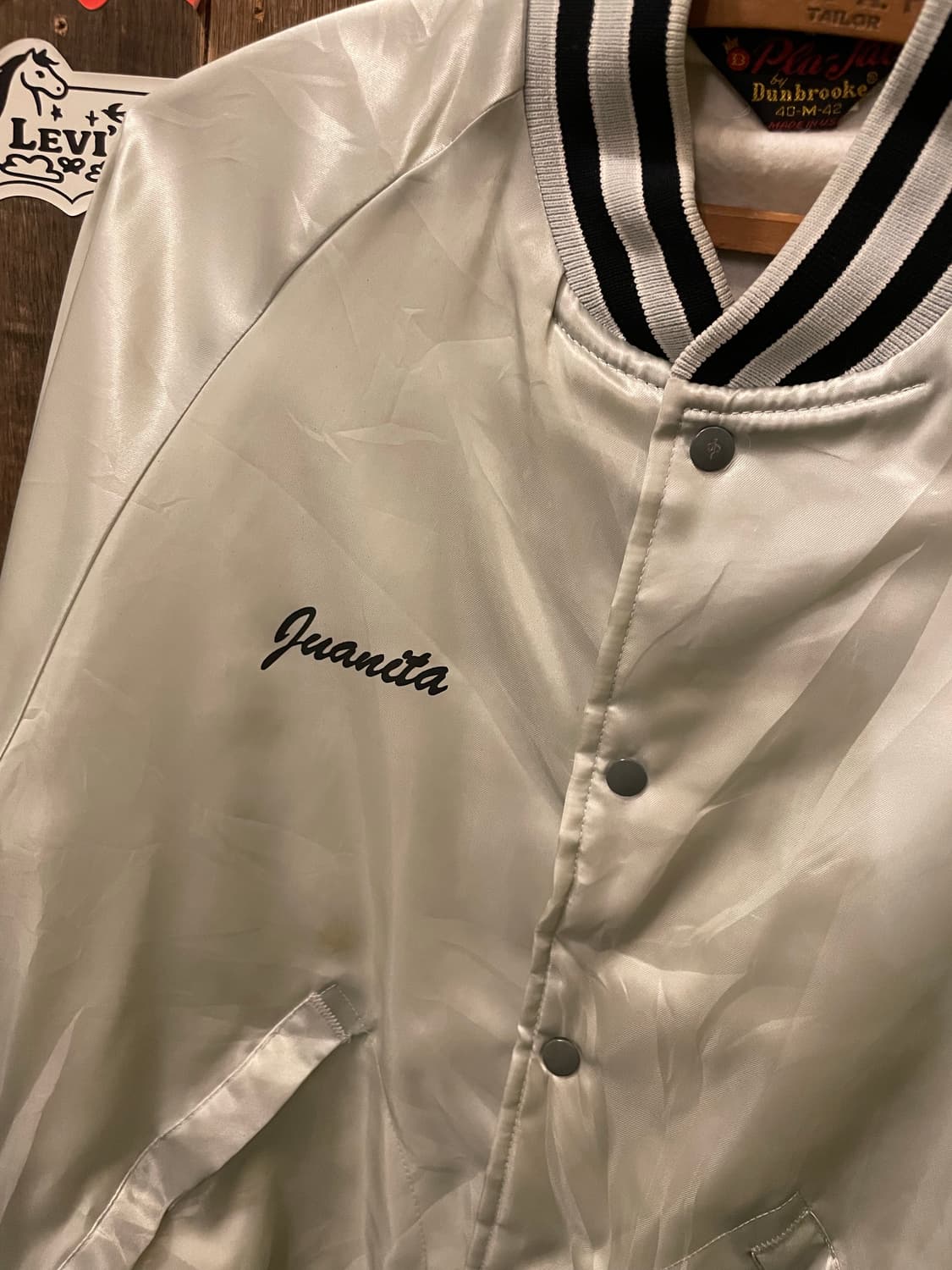 1970-80's Vintage Bomber Jacket 상품이미지2