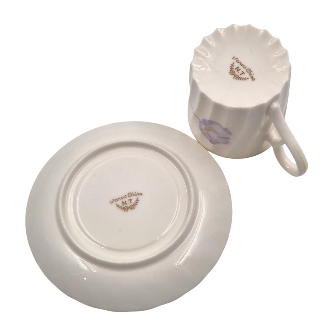 80s 노리다케 양귀비 스윌 찻잔 세트 1p 상품이미지4