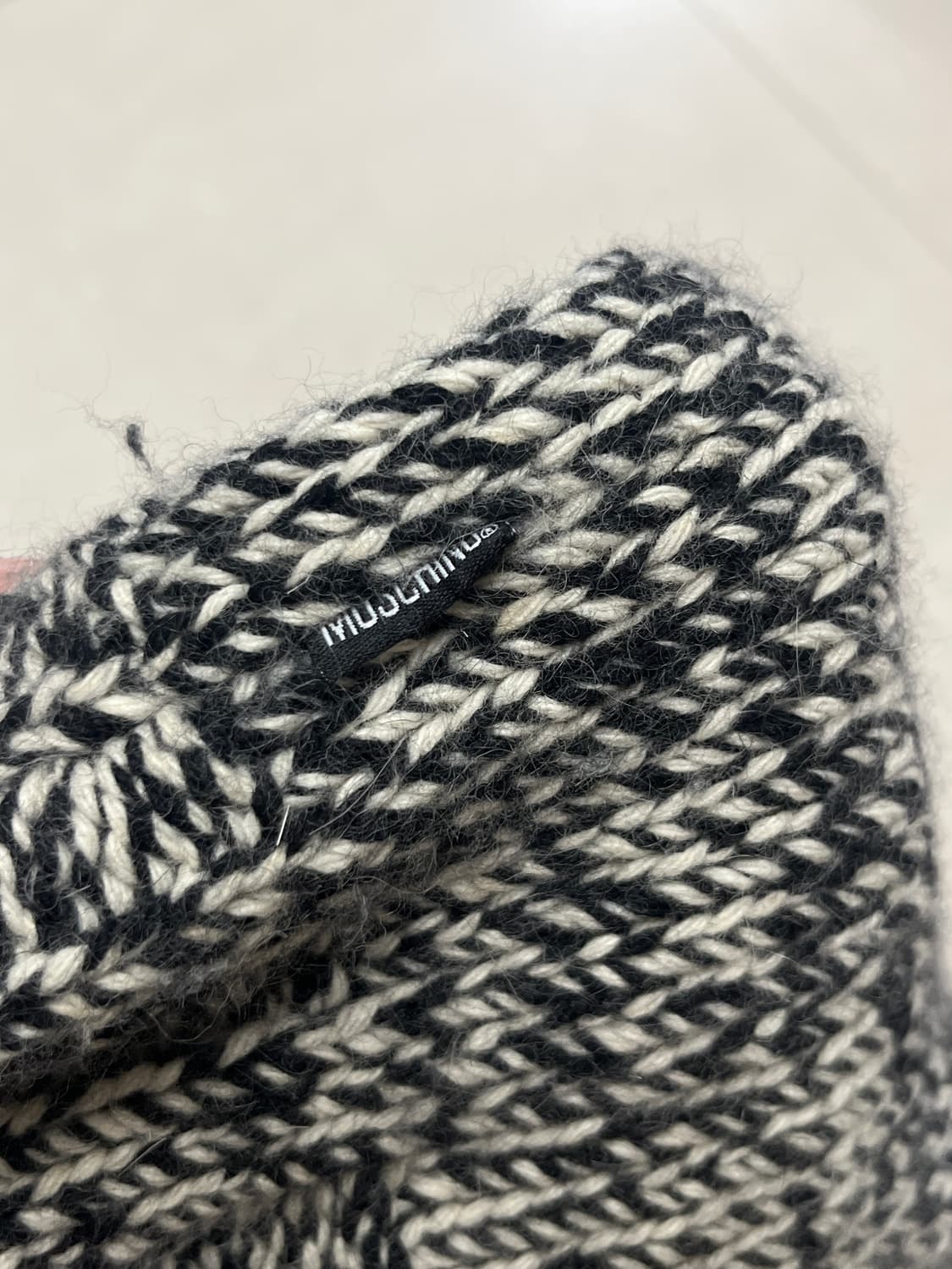 모스키노 믹스 니트 투웨이 집업 상품이미지6