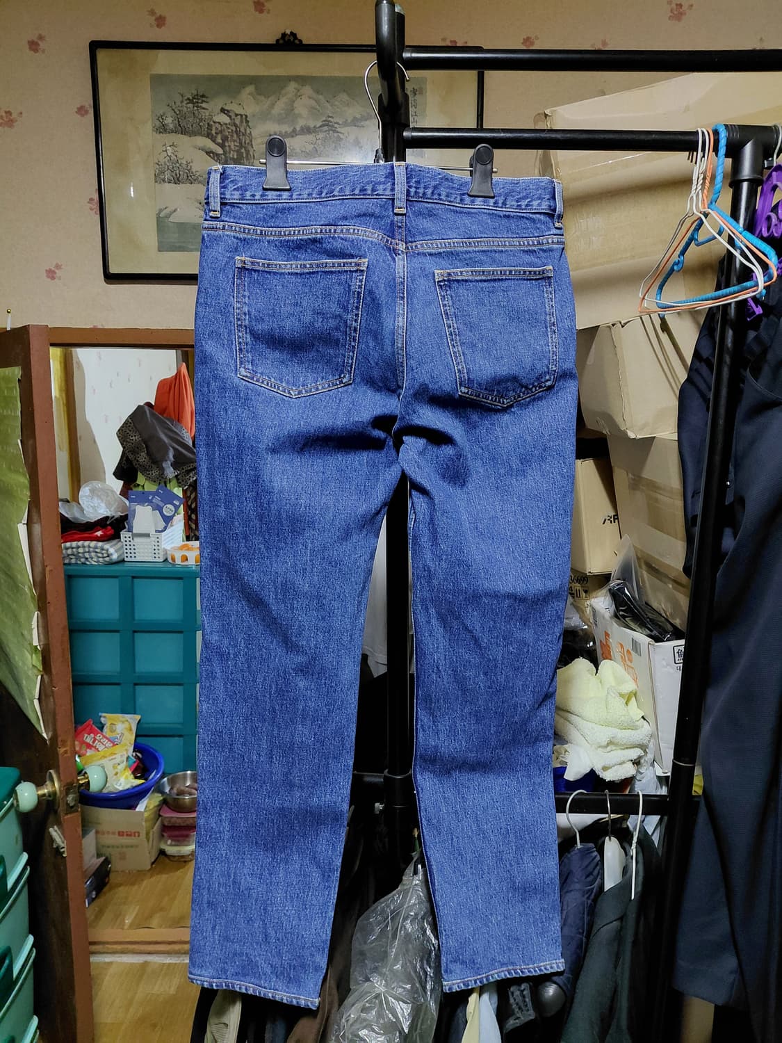 [아르켓]슬림 스트레치 데님 청바지 32사이즈  상품이미지2