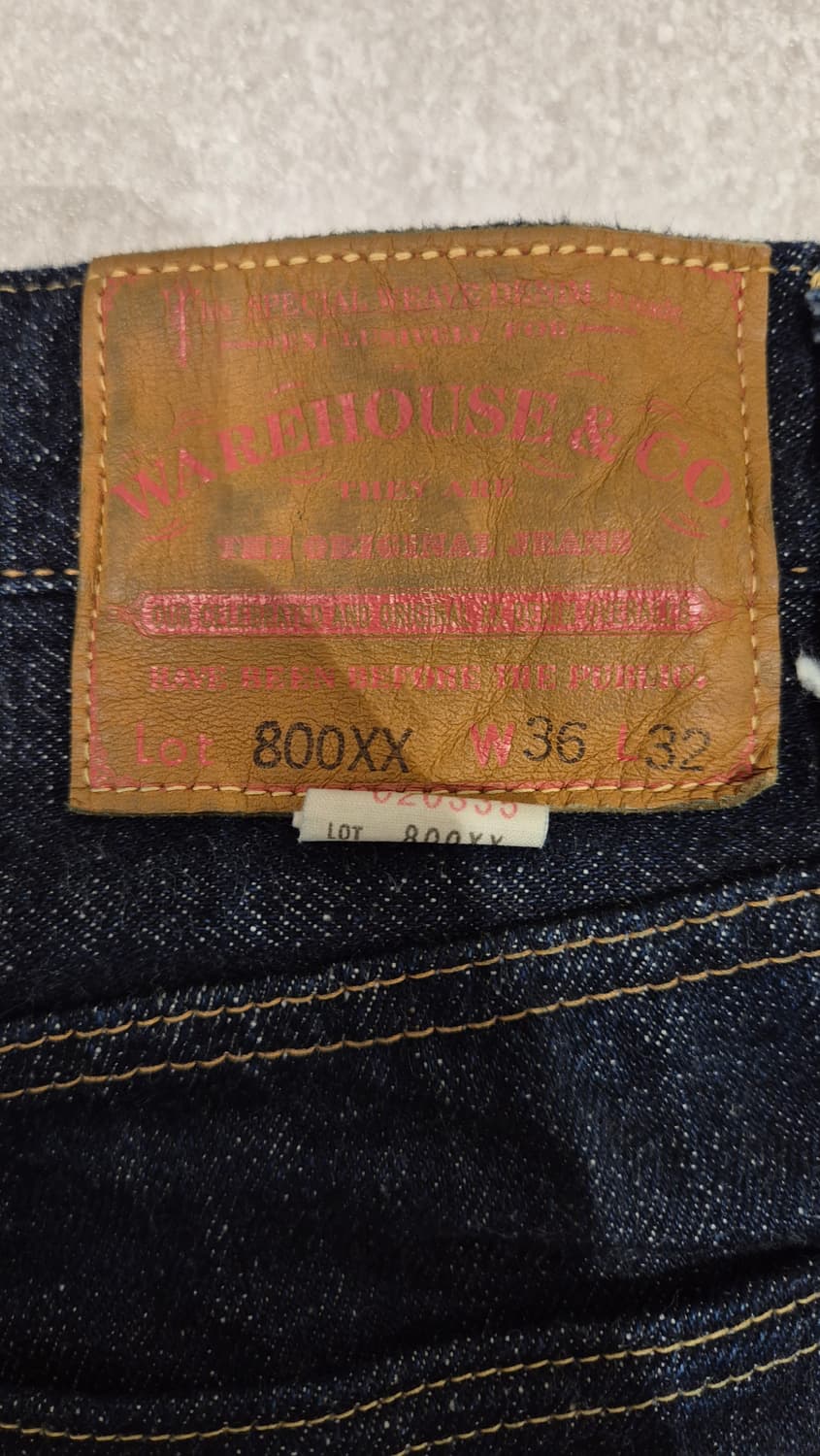 [36]웨어하우스800xx 데님팬츠 상품이미지7