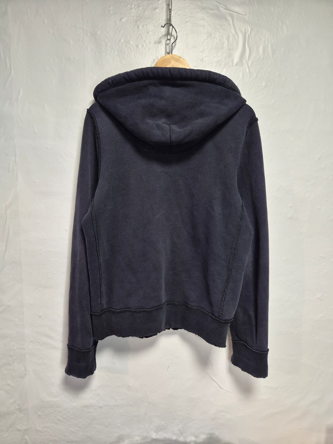 아베크롬비 Y2K 올드스쿨 후드집업 네이비 M사이즈(상태A급) 상품이미지8