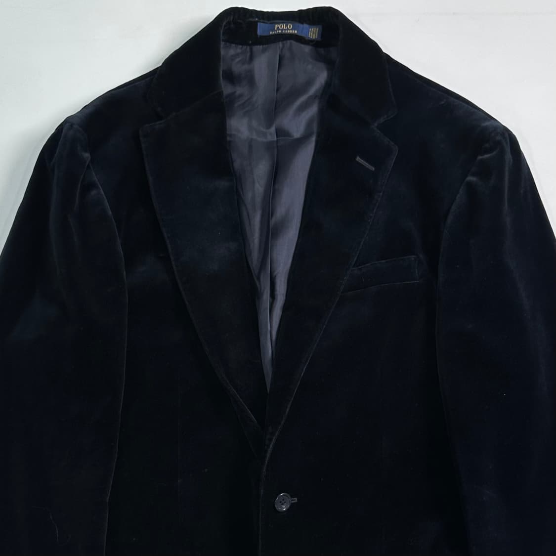 폴로 랄프로렌 다크네이비 벨벳 블레이저 자켓  상품이미지2