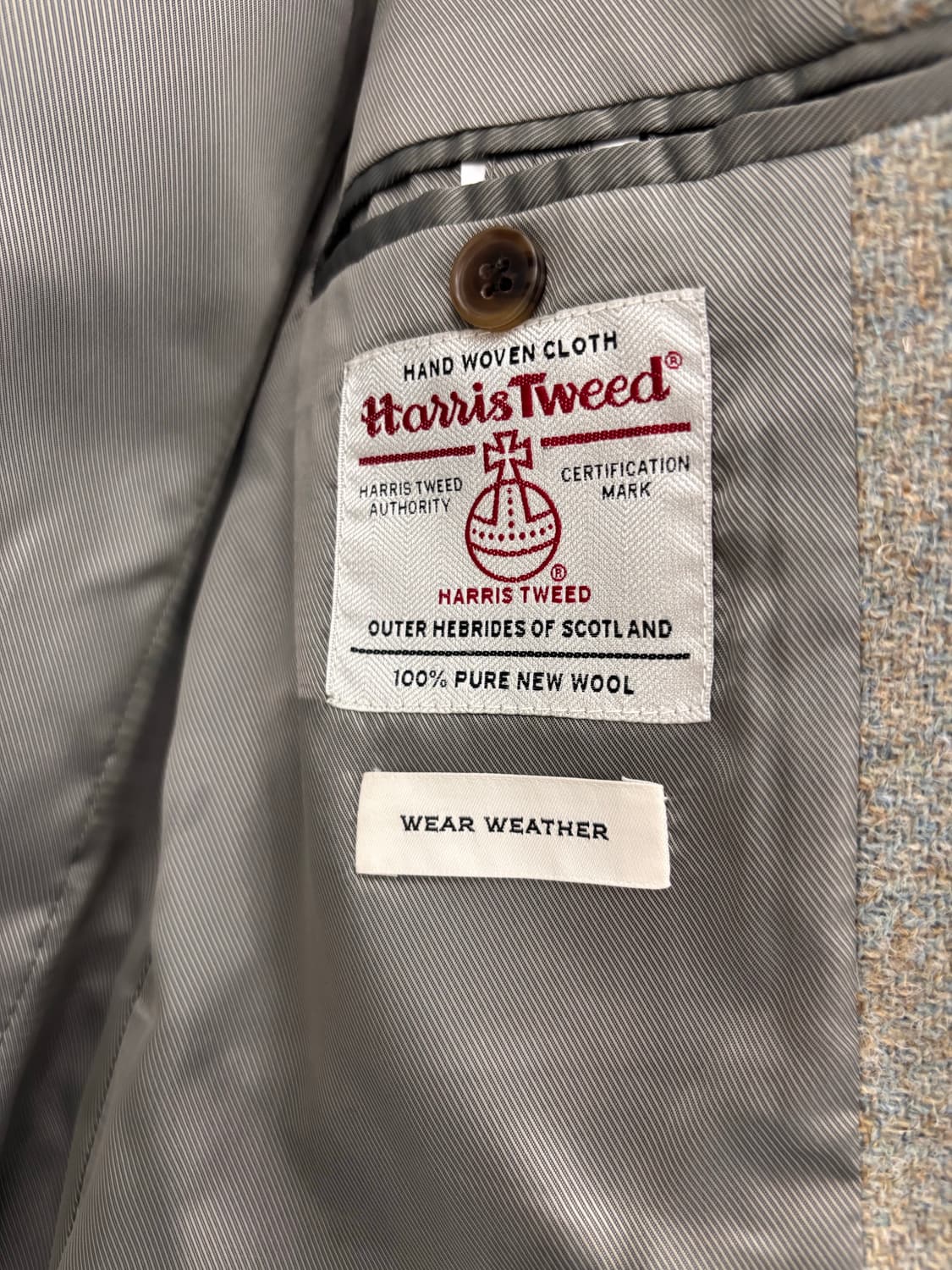 웨어웨더(WEAR WEATHER) 해리스 트위드 울 자켓 상품이미지5