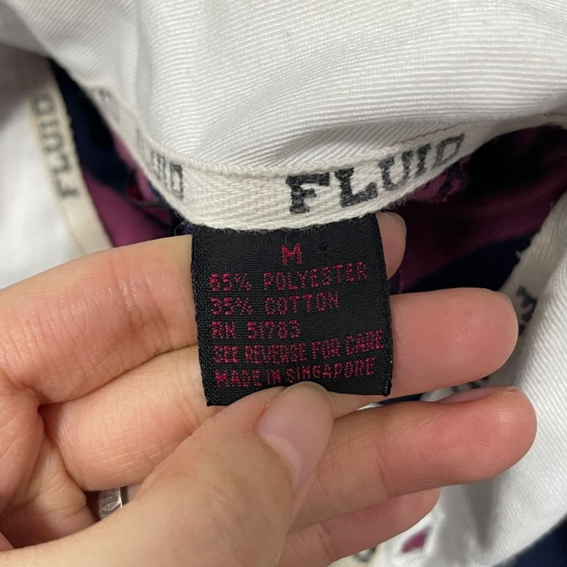 플루이드 배색 럭비 티셔츠 v0333 상품이미지6