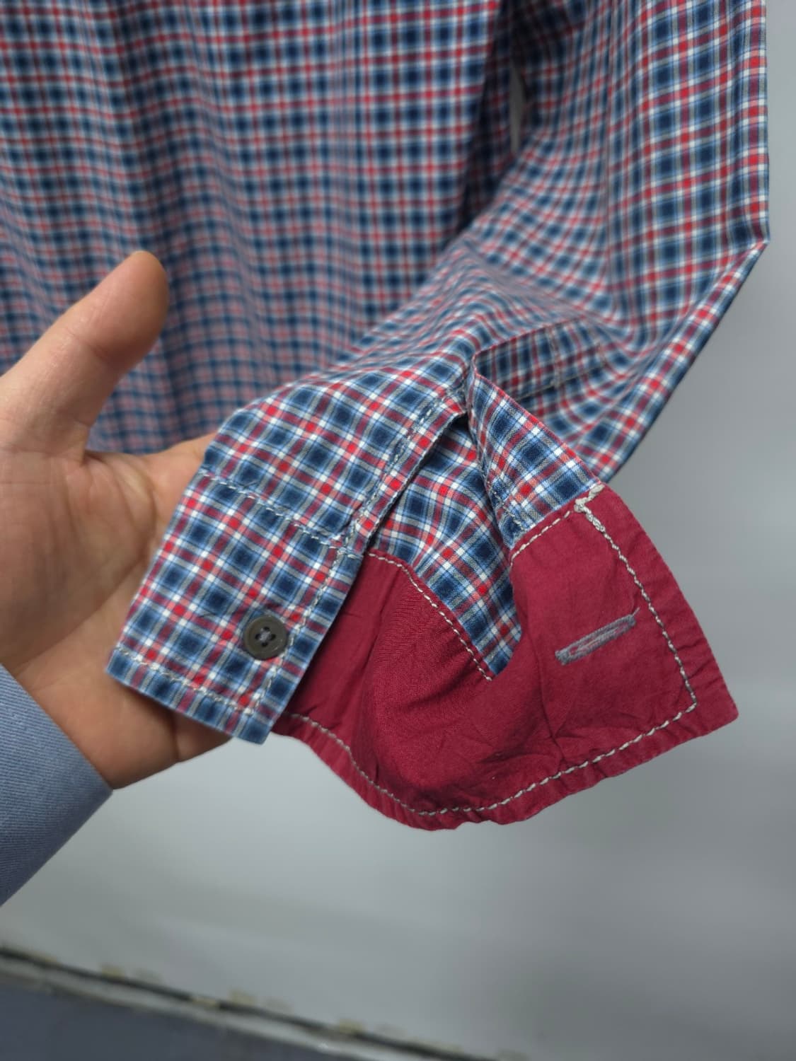 ​시스템 옴므(한섬) 남성 체크 봄가을 셔츠 (100) 상품이미지8