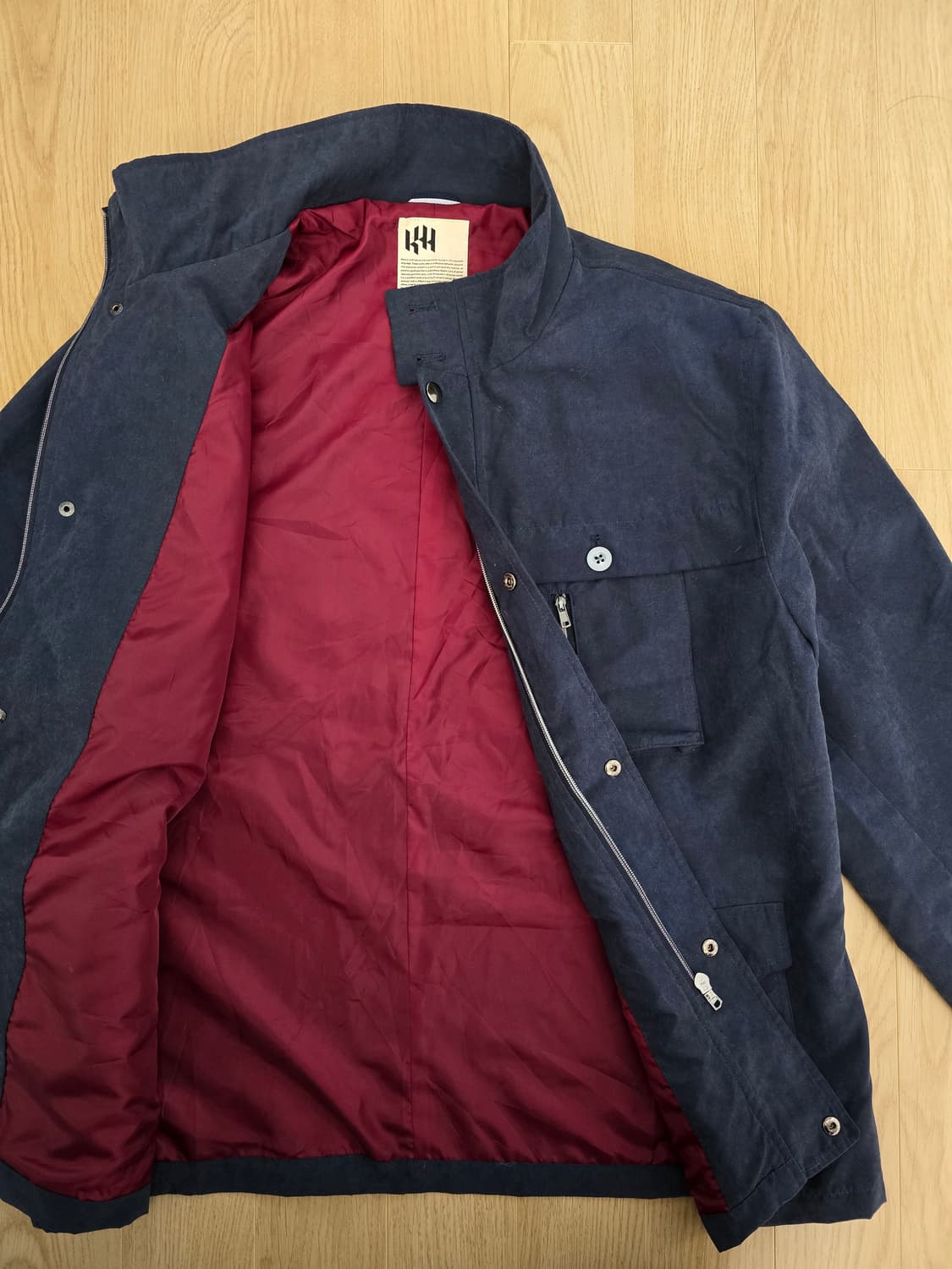 Kansai Yamamoto 간사이야마모토 옴므 스웨이드 자켓 L 상품이미지6