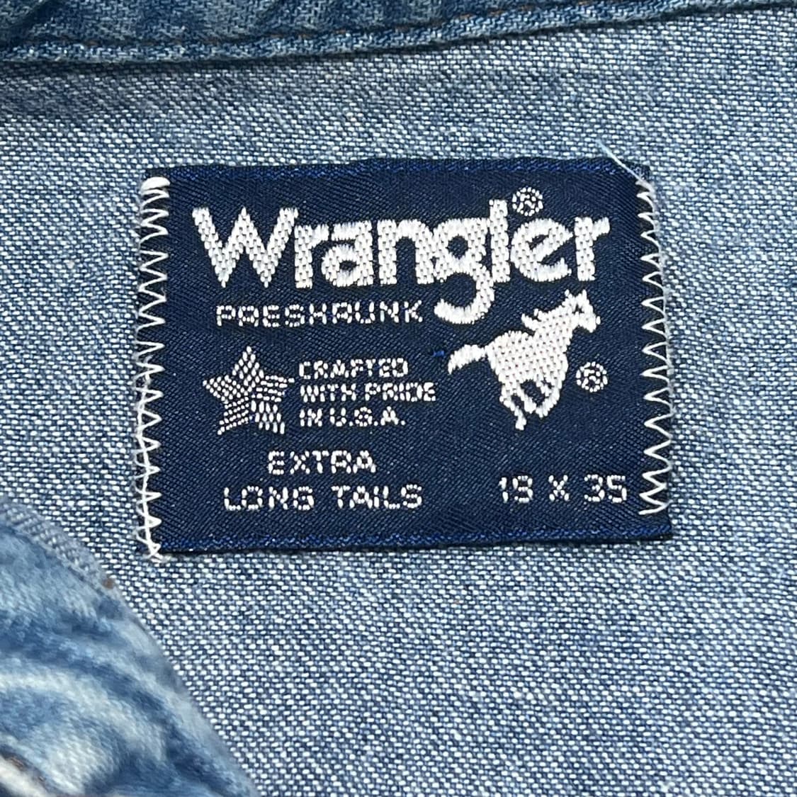 랭글러 데님 하프셔츠 s10627 상품이미지8