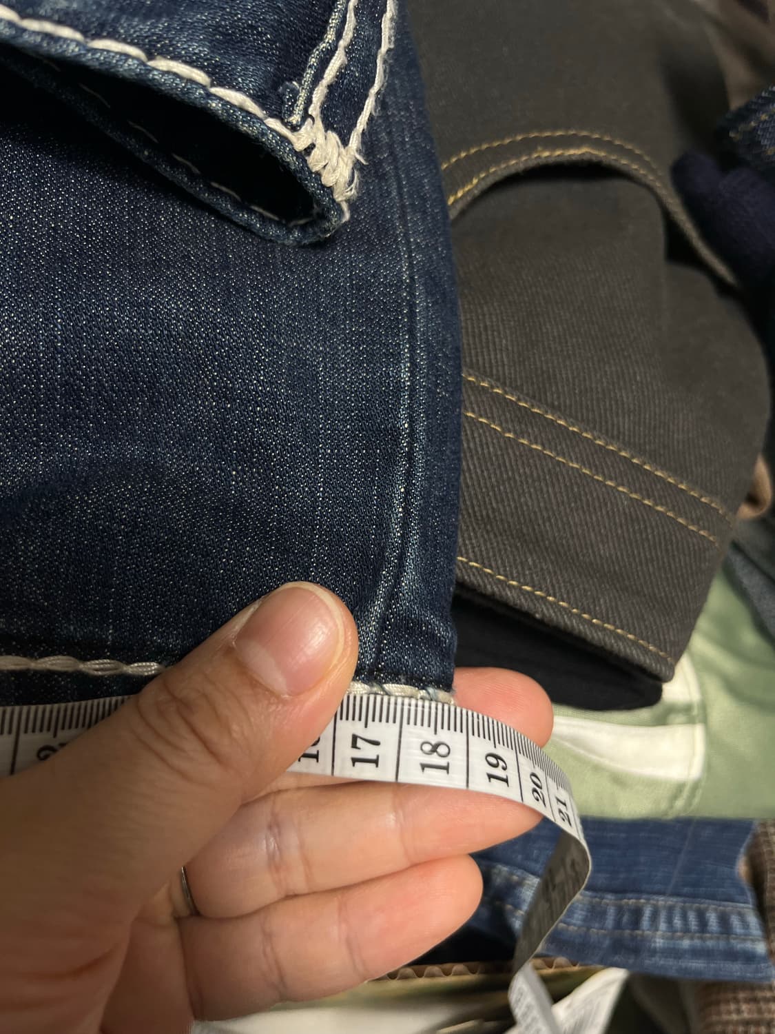 트루릴리젼 데님 청바지 28 상품이미지6