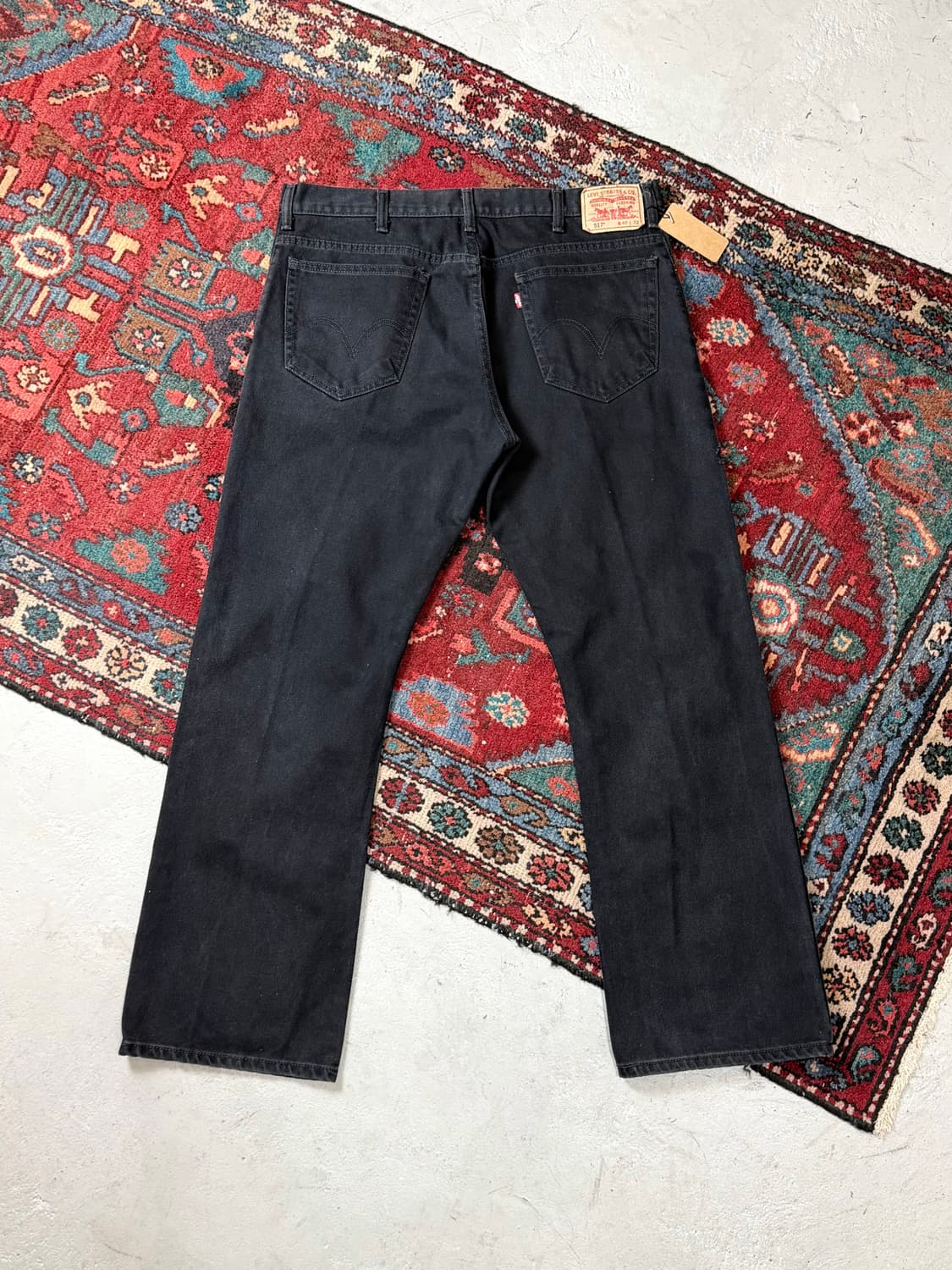 00's 리바이스 517 블랙 부츠컷 플레어진 상품이미지3