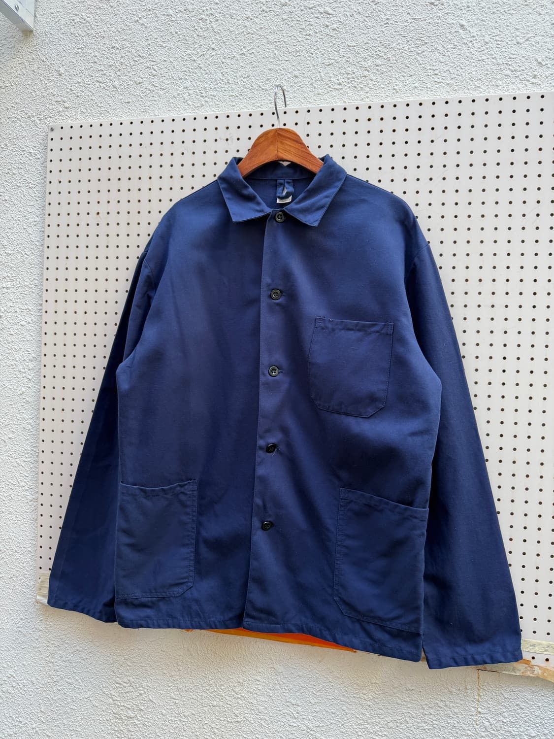 OLD EURO NAVY BLUE VINTAGE 빈티지 프렌치워크자켓 상품이미지4