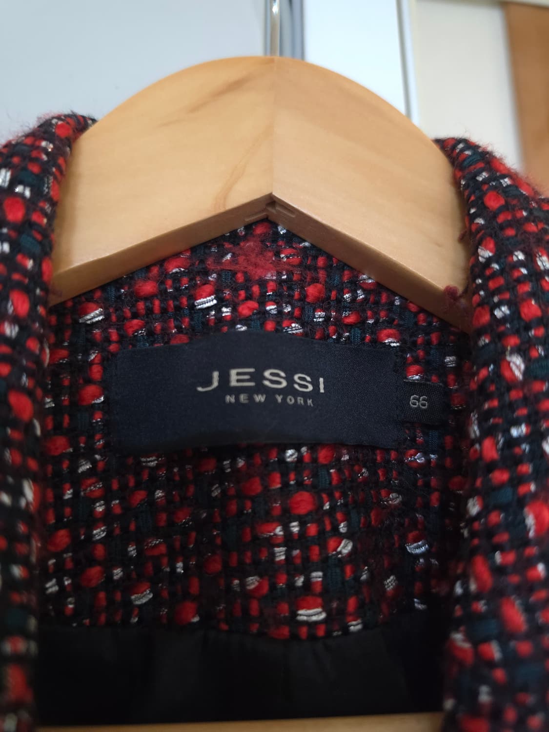 JESSI NEWYORK 제시뉴욕  트위드 더블 버튼 자켓 상품이미지4