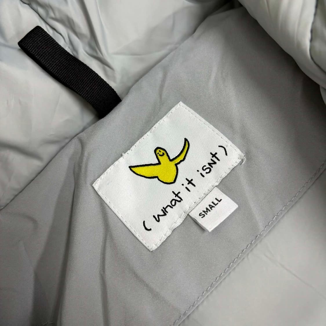 와릿이즌 엔젤 그레이 푸퍼 후드 패딩(S) 상품이미지4