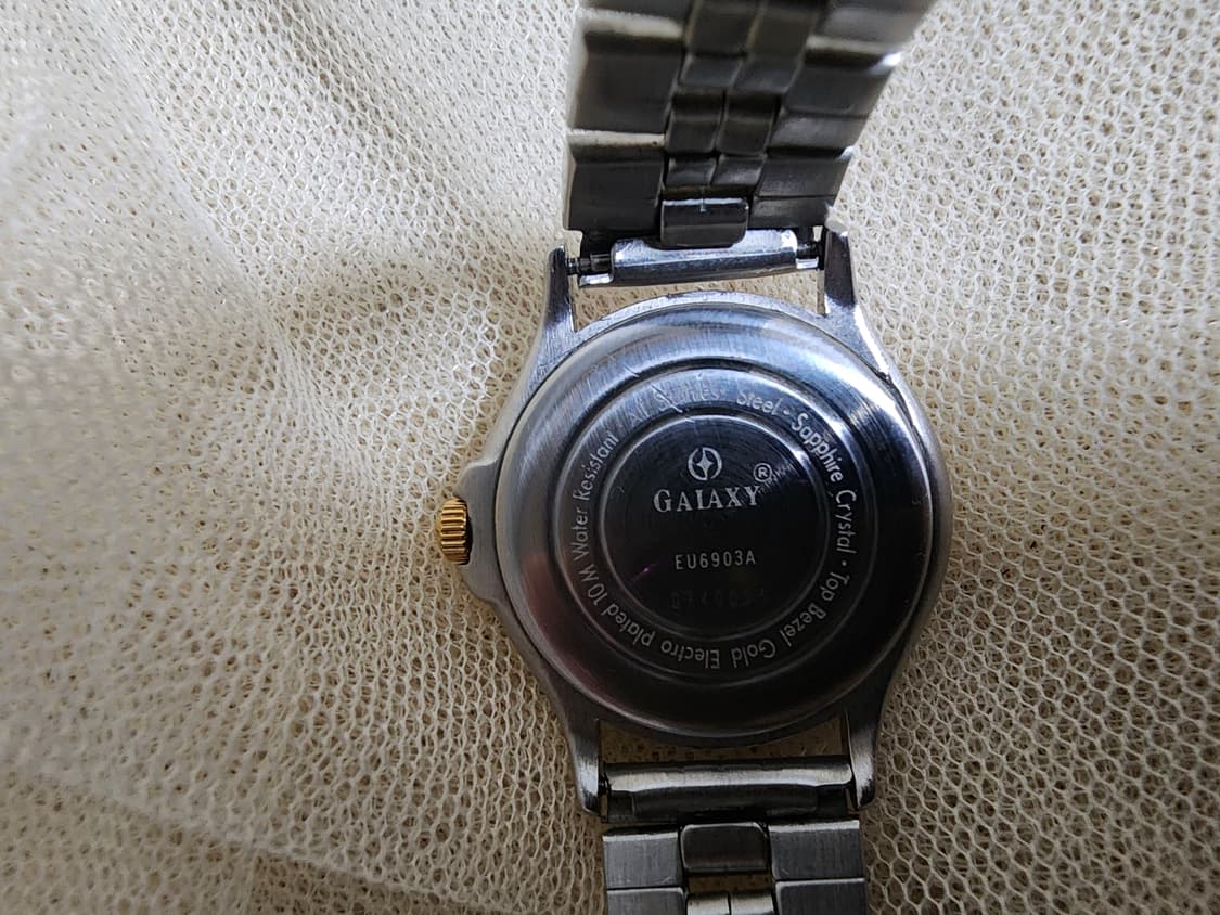 빈티지 갤럭시 Achates 쿼츠 여성콤비 시계 상품이미지2