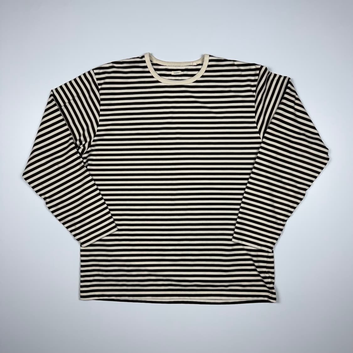 (105) 나나미카 보더 롱슬리브 티셔츠 상품이미지1