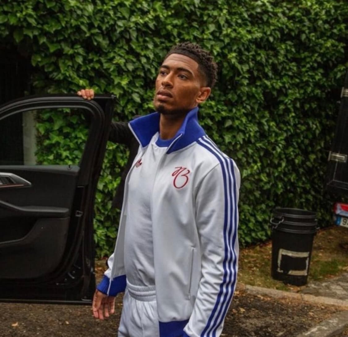 [새상품] XL) 아디다스 주드 벨링엄 스포츠 자켓 화이트 져지 상품이미지3