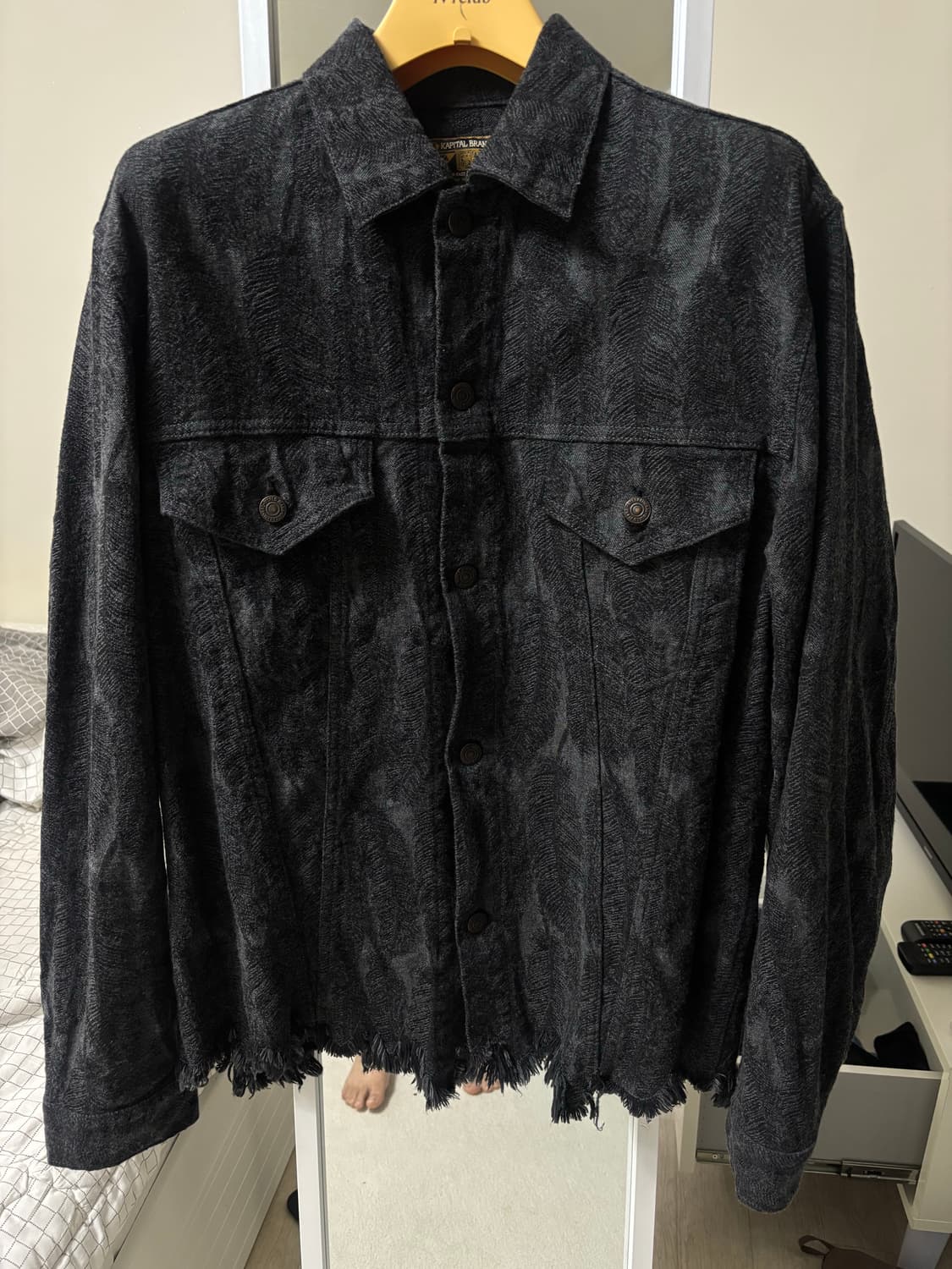 캐피탈 페더 자켓 블랙 5사이즈 상품이미지1