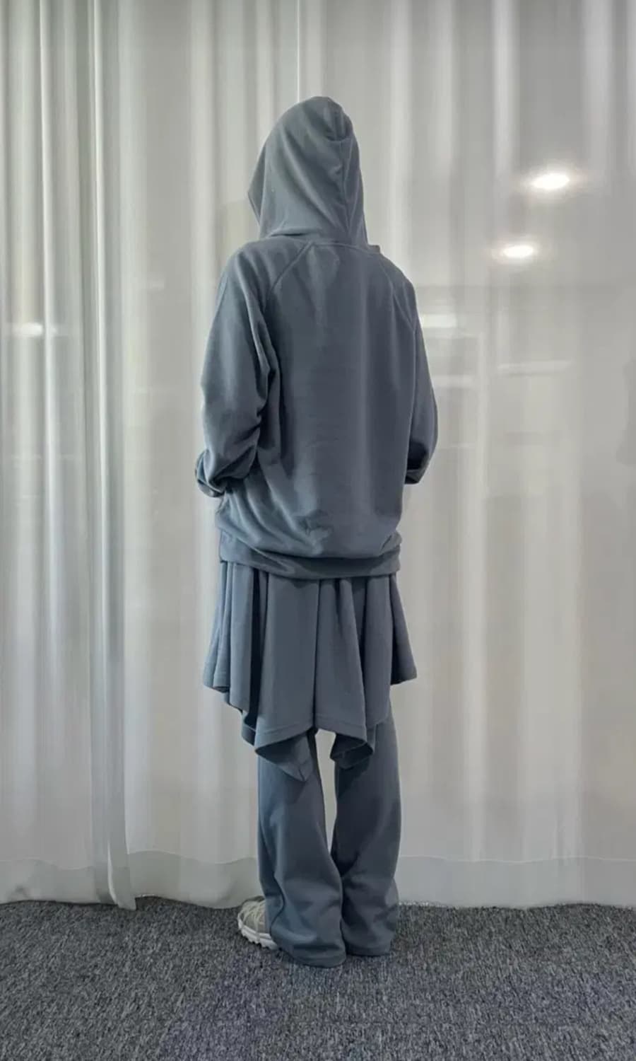 지초이 23-001 플리스 스커트 바지 세트 상품이미지1