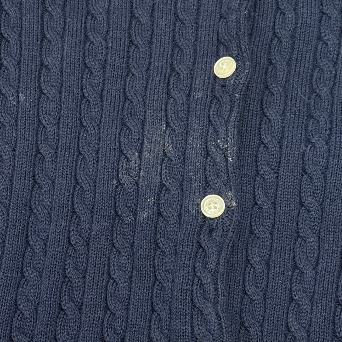 폴로 랄프로렌 네이비 꽈배기 니트 가디건 상품이미지8