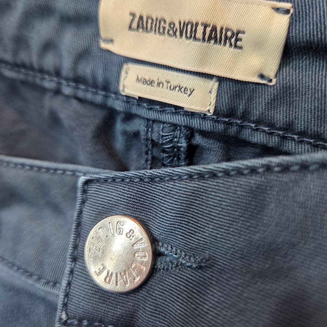 쟈딕앤볼테르 패치 데미지 팬츠 상품이미지6