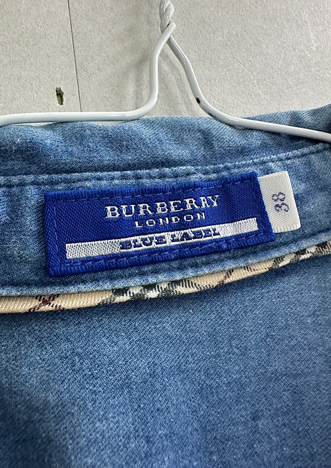 버버리 블루라벨 데님 원피스 M  상품이미지3
