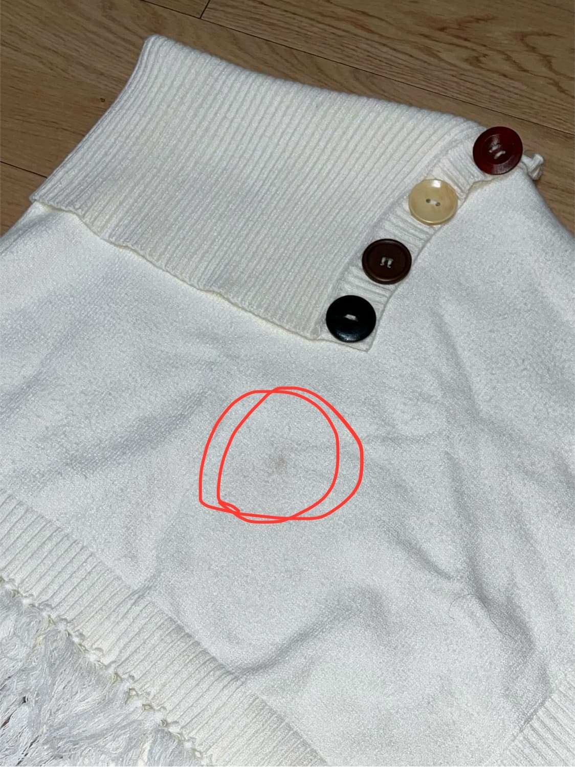 어스지구 MULTIWAY KNIT PONCHO (IVORY) 상품이미지2