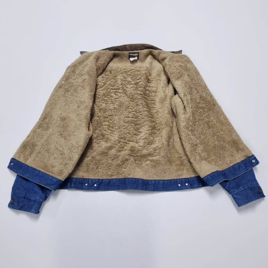 80S 빈티지 Wrangler 쉐르파 웨스턴 데님자켓 - 48 상품이미지8