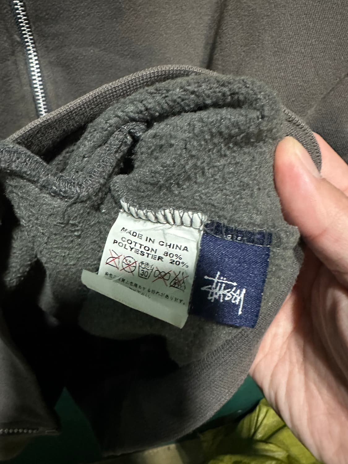 올드스투시 불독1980 후드집업 XL 상품이미지7