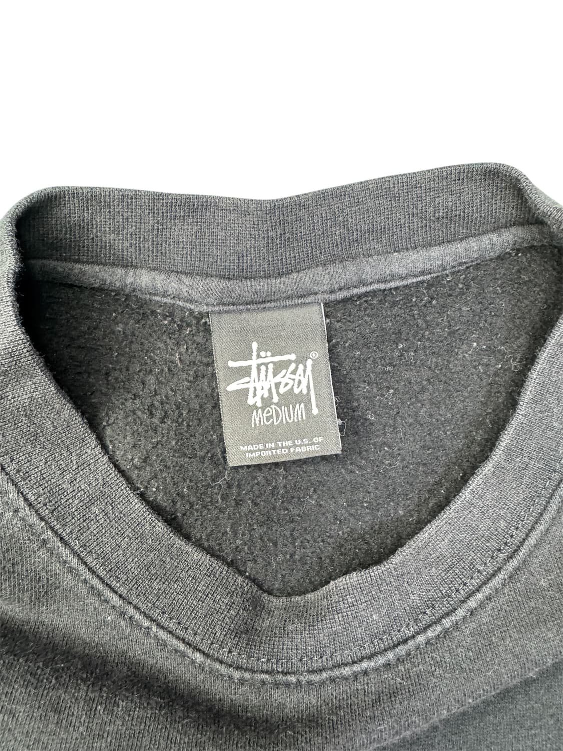 빈티지 스투시 고딕 자수 맨투맨 M 상품이미지3
