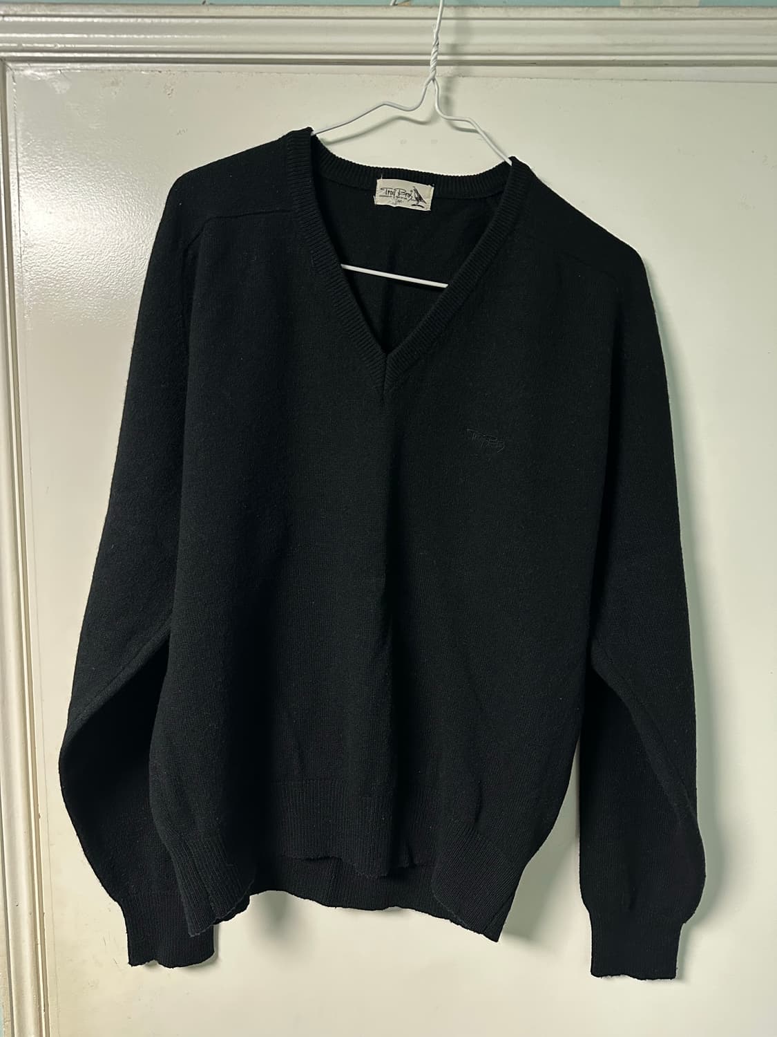 새들 브이넥 니트 상품이미지2